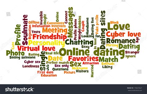 words associated with online dating